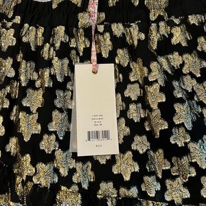 NWT loveshackfancy star skirt size M